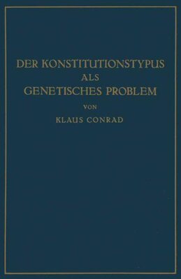 【预订】Der Konstitutionstypus ALS Genetisch...