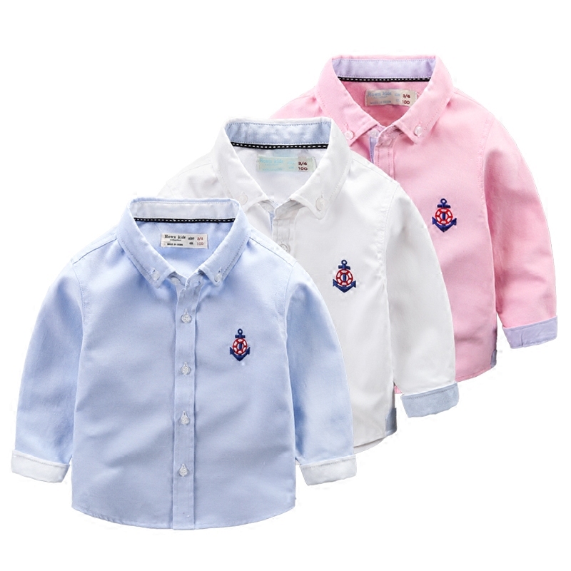 Chemise garcon à manche longue - Ref 2073223 Image 1