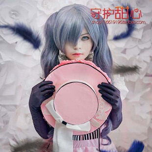 守护甜心蓝灰混色 夏尔 女装 黑执事假毛现货cosplay动漫假发