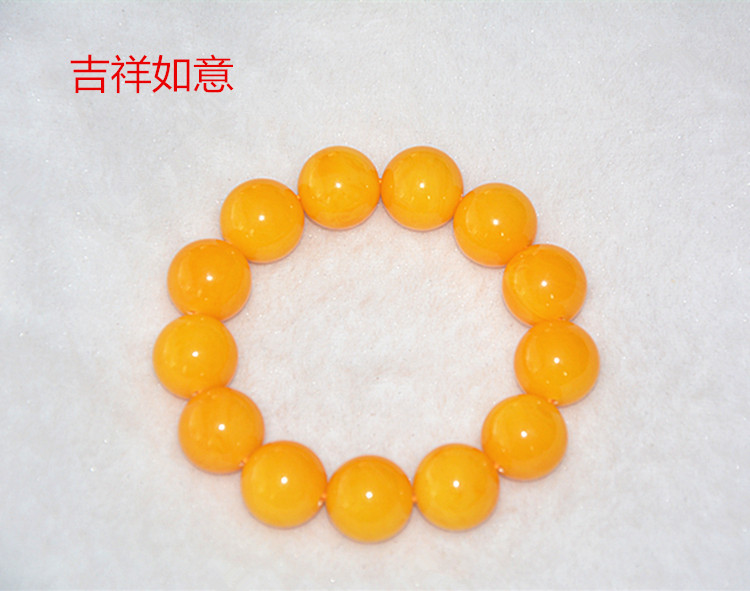 吉祥如意 特价天然柯巴树脂仿天然琥珀血珀手链老蜜蜡12-18mm手串