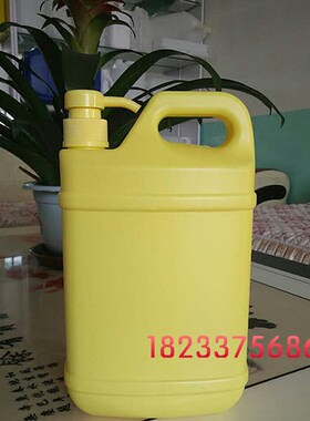 2L洗洁精塑料桶按压式方桶