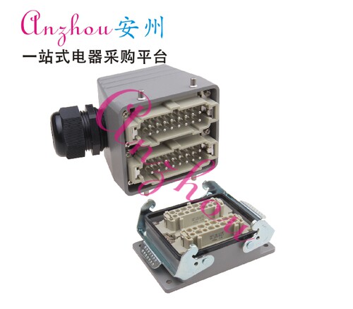 32芯 重载连接器 HE-032-1 HDC-HE-032-F HDC-HE-032-M