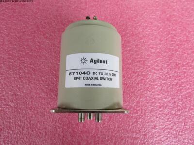 87104C HP DC-26.5GHz SP4T 24V SMA  单刀四掷射频微波同轴开关