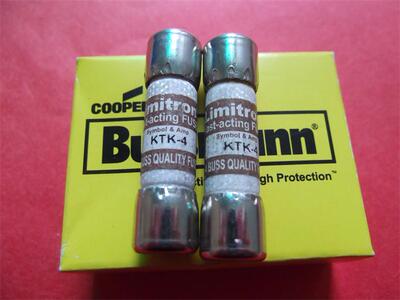 KTK-4 Limitron美国博士曼快熔熔断器/保险丝 4A 600V 正品