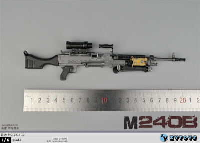 兵人机枪ZYTOYS手办模型人偶1/6