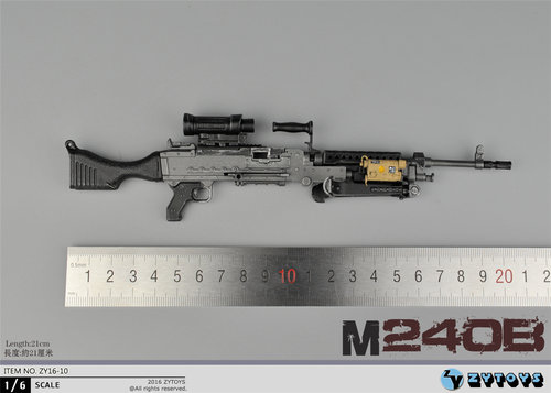 兵人机枪ZYTOYS手办模型人偶1/6
