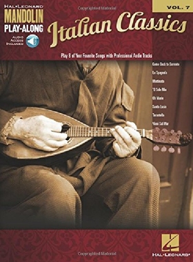 【预订】Italian Classics: Mandolin Play-Alon...