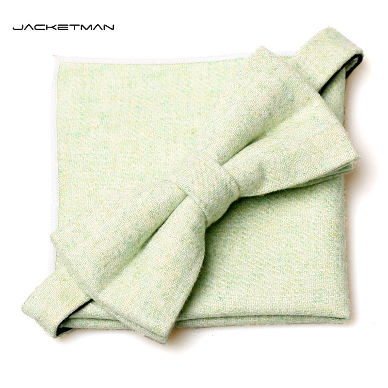 Jacketman领结男正装浅绿色结婚新郎婚礼男士羊毛蝴蝶结配方巾|msdalam kategori Aksesori/Belt kulit/Hat/Muffler, aksesori kolar, Tie - dari Buy2taobao.com untuk memberikan perkhidmatan ejen Taobao profesional membeli