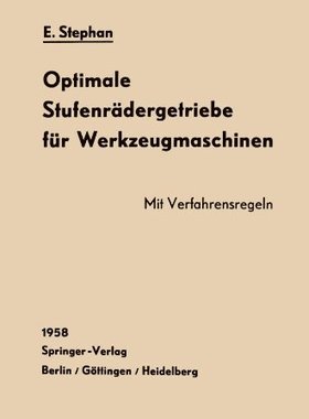 【预订】Optimale Stufenradergetriebe Fur Wer...