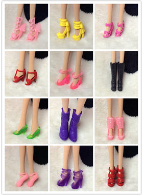 可儿配件高档鞋子芭芘