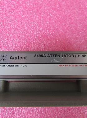 Agilent 8495A DC-18GHz 70dB 10dB 步进射频微波可调衰减器