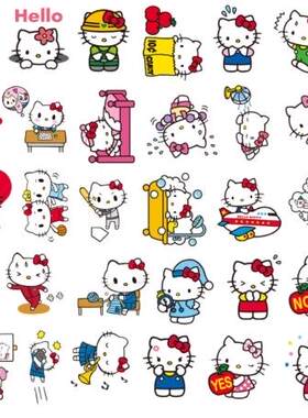 line贴图hellokitty笔记本贴纸