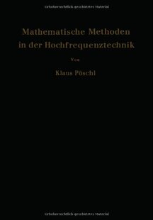 【预订】Mathematische Methoden in Der Hochfr...