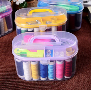 百宝箱针线盒套装 家用缝纫居家工具针线包