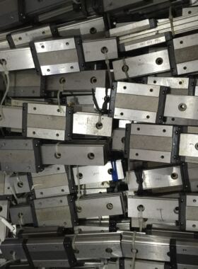 日本微型导轨THK RSR12WN线轨长150mm一个滑块，拆机品成色新