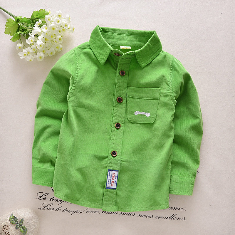 Chemise garcon à manche longue - Ref 2075942 Image 1