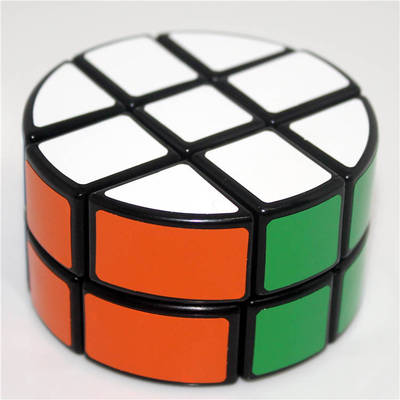 蓝蓝圆柱体三阶异形魔方