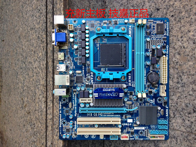 全固态 开核 技嘉GA-880GM-USB3L AM3+ DDR3 USB3.0 全集成 小板