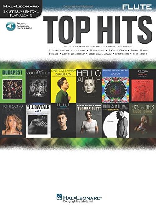 【预订】Top Hits: Flute