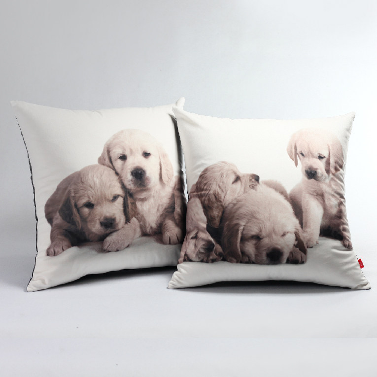 瞌睡狗抱枕套韩式黑白时尚弥乐欧美沙发家居原创意可爱靠垫套靠枕|msdalam kategori rumah Fabrik, bantal/bantal - dari Buy2taobao.com untuk memberikan perkhidmatan ejen Taobao profesional membeli