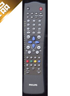 飞利浦原装PHILIPS电视遥控器焱#RCS82D HV30 (黑色版)正品