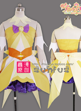 漫之际Go!PRINCESS光之美少女 天之川绮罗 闪耀天使 cosplay服装