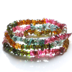 Irregular natural tourmaline bracelet ladies collection original stone bracelets each containing blue bi customer benefits