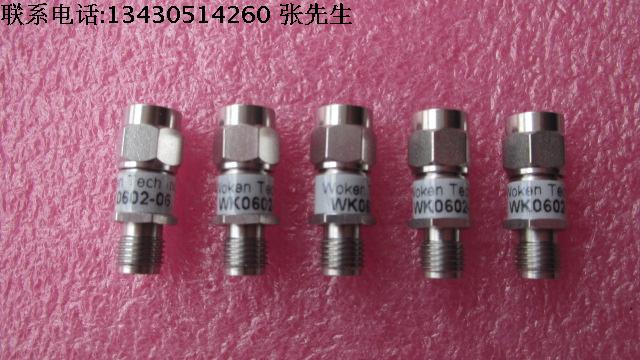 WOKEN进口WK0602-06 6dB DC-18GHz 2W SMA RF 射频微波同轴固定衰减器 质量包好,包能用 可提供详细测试图成色好