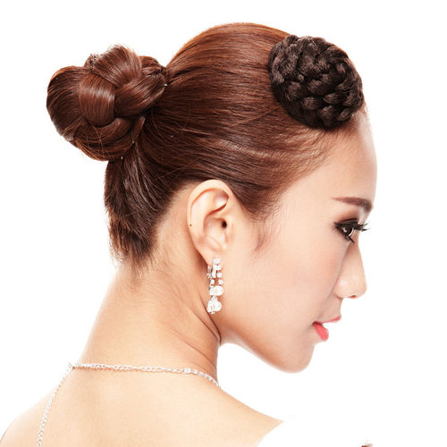 Wigs2you品牌正品 新娘假发配件女新款 时尚女士麻花发髻头饰