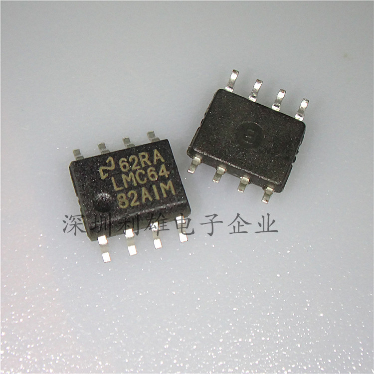 现货 LMC6482AIM  贴片 SOP-8  双运算放大器  全新