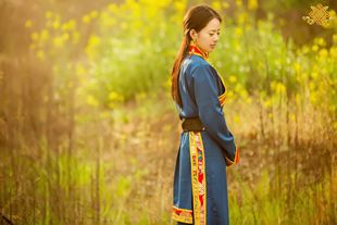 藏裙藏族半身裙套装两件套女装上衣简单便装民族服饰素色包邮春夏