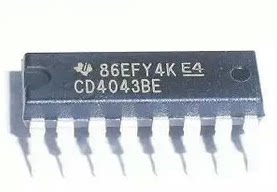 CD4043BE CD4043 逻辑 - 锁存器【直插】质量保证