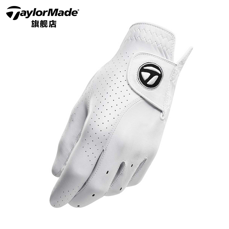 Taylormade泰勒梅 高爾夫手套 男式羊皮手套男 練習手套 單支