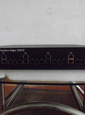 原装二手FOUNDRY EDGE 12GCF (FES12GCF-PREM) 交换机 保修3个月
