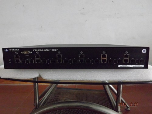 原装二手FOUNDRY EDGE 12GCF (FES12GCF-PREM) 交换机 保修3个月