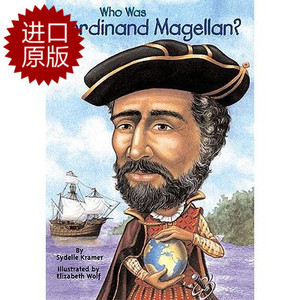 [现货]英文原版 谁是费迪南麦哲伦？Who Was Ferdinand Magellan?中小学生读物 Who Was/Is 系列 进口原版 人物传记