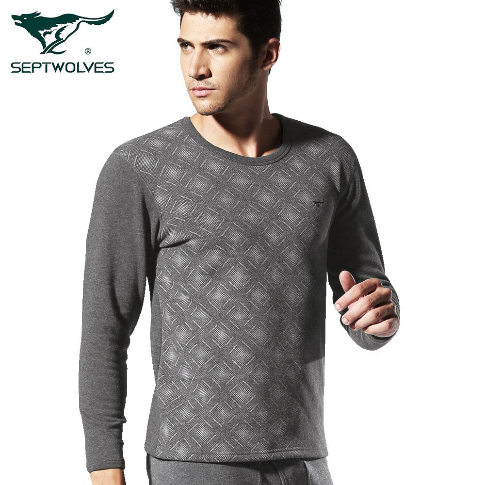 Sous-vêtement chaud jeunesse SEPTWOLVES en coton - Ref 768239 Image 1