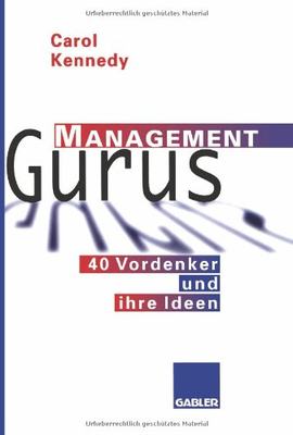 【预售】Management Gurus: 40 Vordenker Und Ihre Ideen