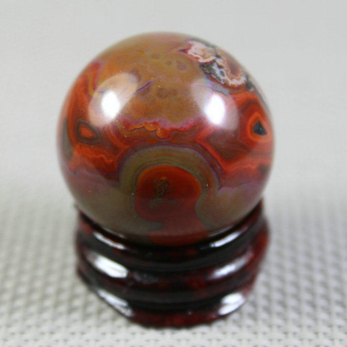 【战国红专营】天然宣化上谷战国红玛瑙精品象形圆球 30mm 未打孔