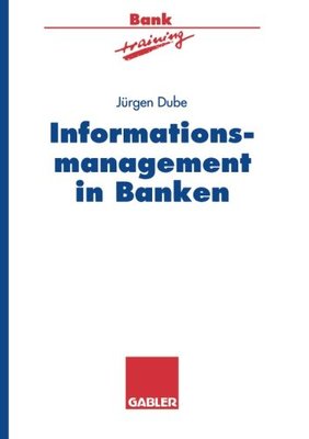 【预售】Informationsmanagement in Banken