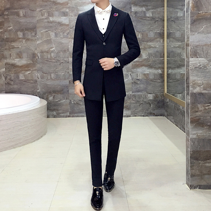 Costume homme en coton pour automne - Ref 1553464 Image 1