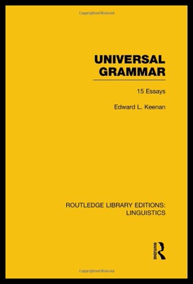 【预售】Universal Grammar (Rle Linguistics A)