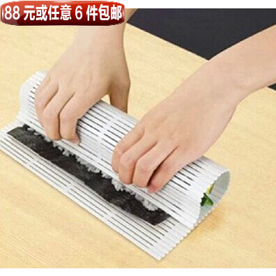 日本进口sanada 塑料寿司帘寿司卷海苔饭团卷专用工具厨房用品