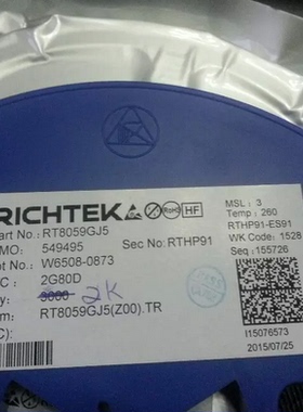 全新原装 RT8059GJ5 RT8059 TSOT-23-5 正品现货