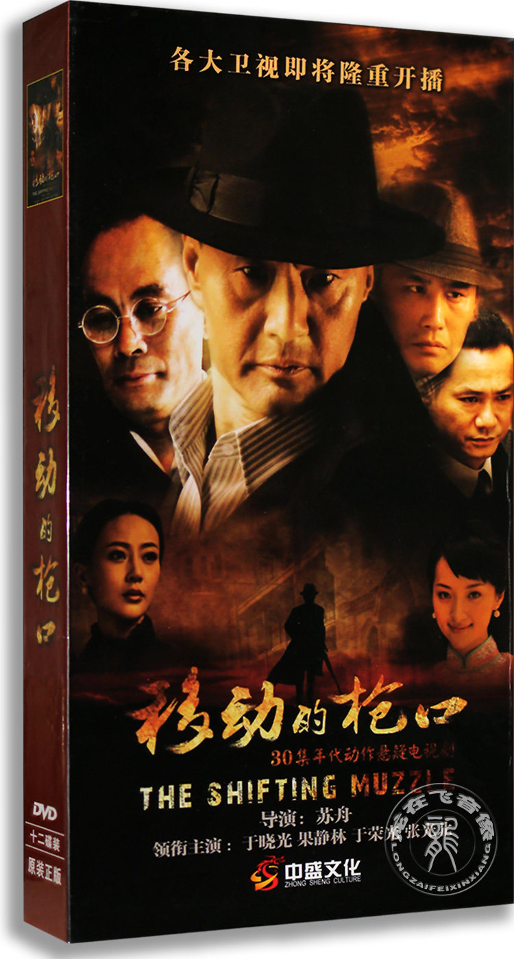 正版电视剧 移动的枪口12DVD高清珍藏版 盒装于晓光 游游 果静林