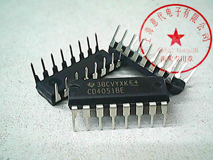 CD4051BE ,TI/FSC, CD4051BCN【原装】赛格市场G332室实体店 现货