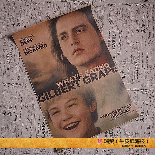 不一样的天空 经典电影海报 约翰尼·德普海报莱昂纳多迪卡普里奥