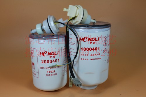 江淮国四云内490发动机2000401柴油滤清器F0022油水分离器1000401