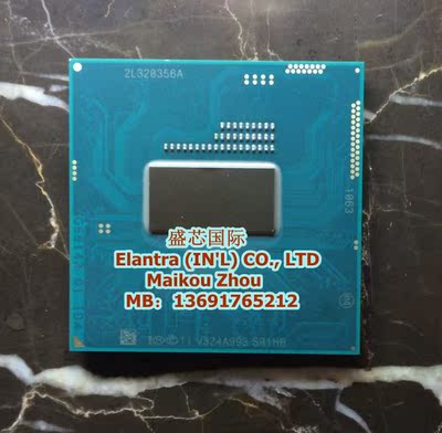 全新原装正式版PGA I3 4100M CPU 2.5G/3M SR1HB 支持HM86 HM87