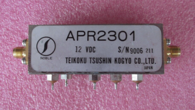 NOBLE进口 APR2301 SMA 0-85dB 1dB步进DC-2GGHz电控步进衰减器